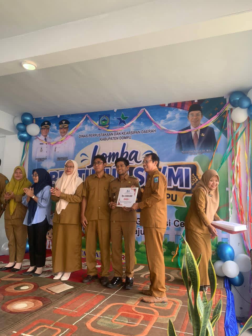Lomba Perpustakaan Desa, Salah Satu Dari Enam Desa adalah Desa Soriutu.