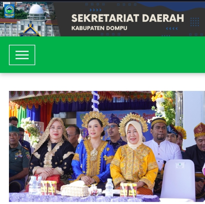 Ketua TP. PKK Dompu, Nyonya Onti Farianti Hadiri Upacara Peringatan Hari Jadi Bima Ke-386, Pada Minggu 05 Juli 2026 16:18.