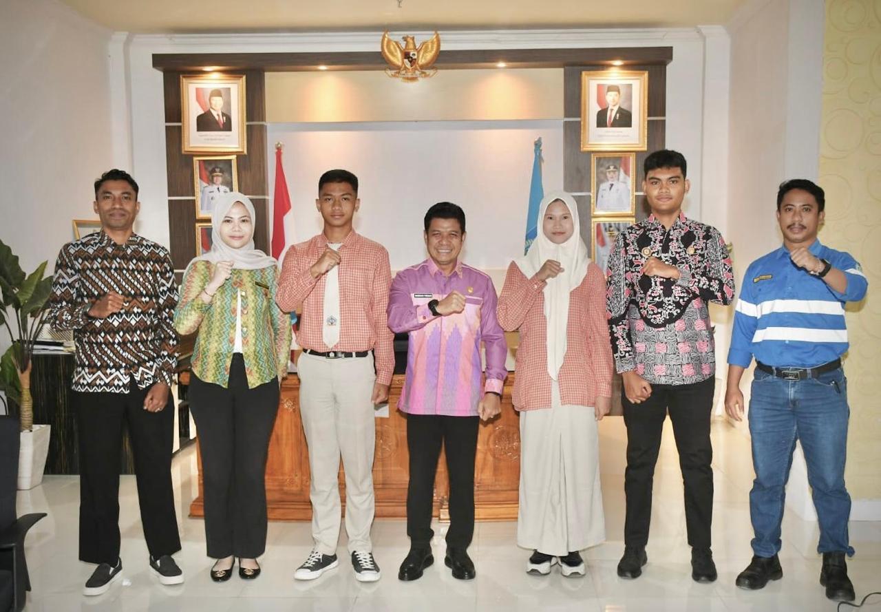*Bupati Dompu Support Peserta Paskibraka NTB Laksanakan Tugas Dengan Penuh Tanggung Jawab*